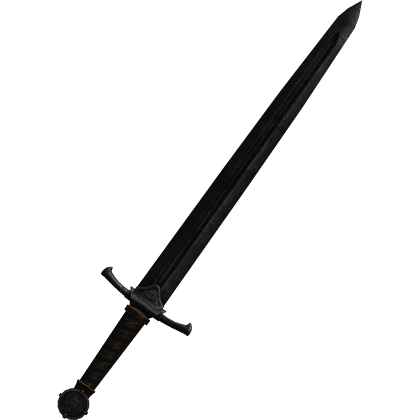Rustic Onyx Sword