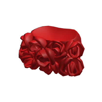 Floral Red Rose Mini Skirt