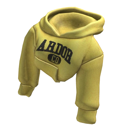 ardor* - shoulder hoodie (3.0) (yellow)