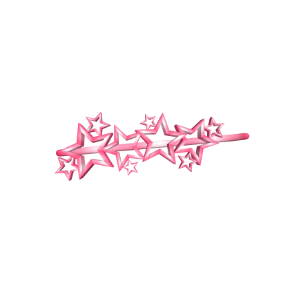 Star Cluster Hairclip - Pink