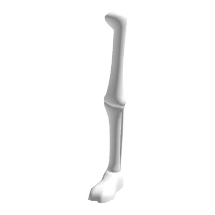 White Skelly Left Leg