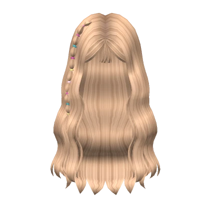 Long Wavy Idol Hair in Blonde