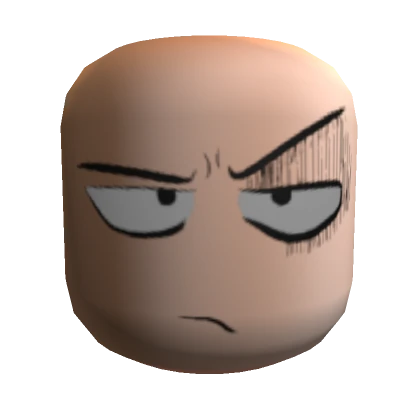 ANgry Man Head 