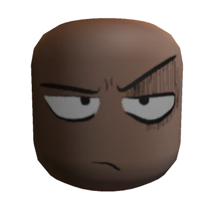 Angry Man head