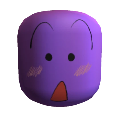 Surprised Purple Man head