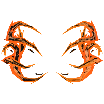 [GLITCHED] Orange Fire Strokes Aura Bottom