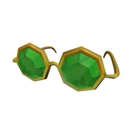 Emerald Gemstone Glasses