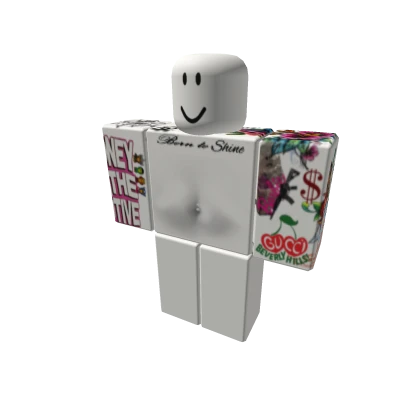 Tatted arms and chest baddie tattoo get the money