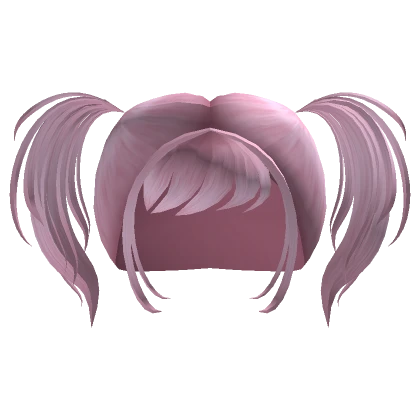 Y2K Popular Pigtails (Light Pink) 