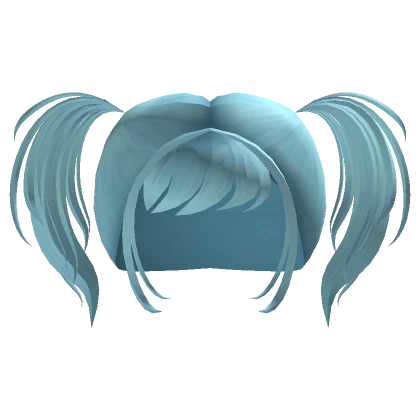 Y2K Popular Pigtails (Light Blue)