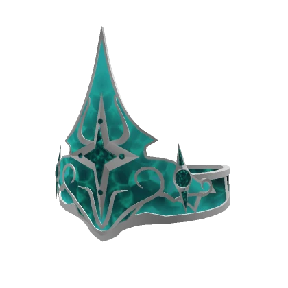 Teal Crown Of Royalty