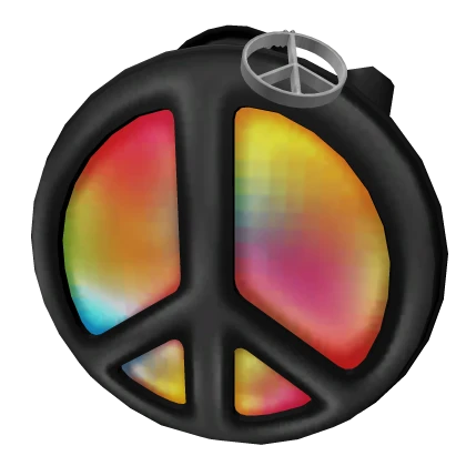 3.0 - Peace Backpack - Rainbow