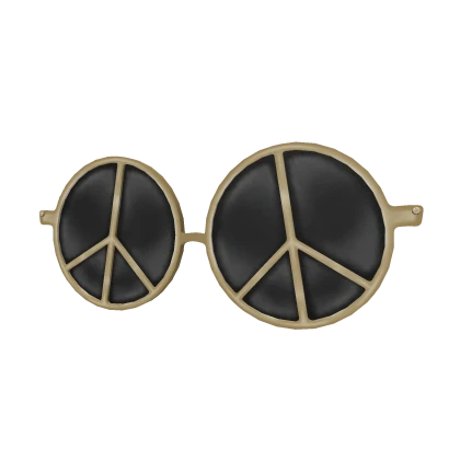 Peace Sunglasses - Gold