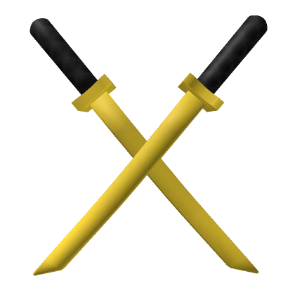 Yellow and Black Ninja Swordpack