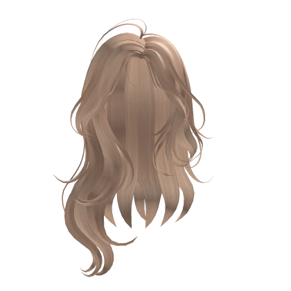 Blonde Cute Curly Wavy Girl Hair 