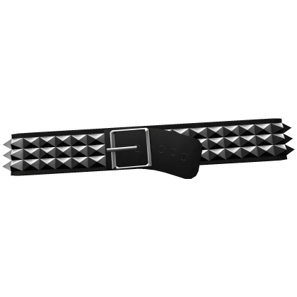 Black Y2K Studded Belt [3.0]