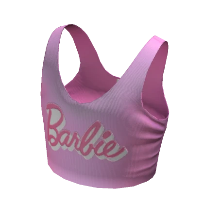 Barbie x Forever 21 Pink Logo Tank