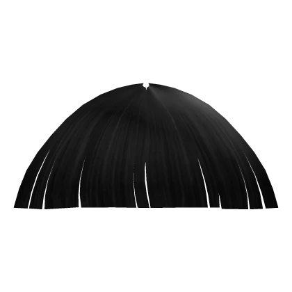 Black Short Chop Bangs