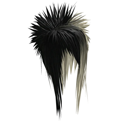 Messy Scene Emo Spikes (Black/Blonde)