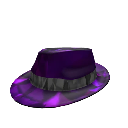 Purple Sparkle Fedora