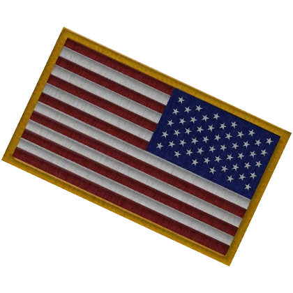 3D Flag Patch - USA (Right)