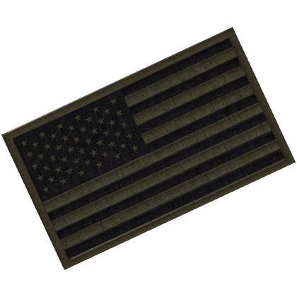 3D Mixpat Flag Patch - Left US