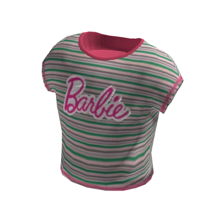 Barbie Striped Beach T Shirt 