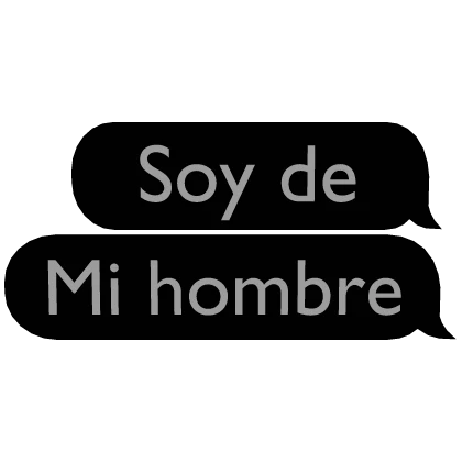Soy de mi hombre Texto