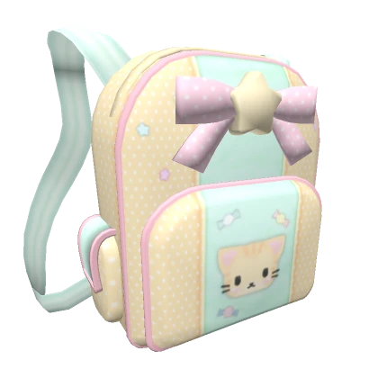 kawaii pastel kitty backpack ♡ 1.0