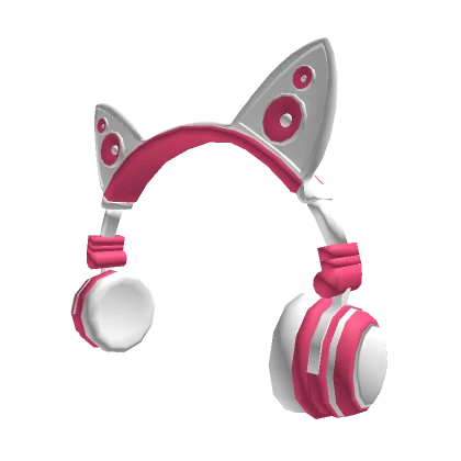 Neko Pink Headphones