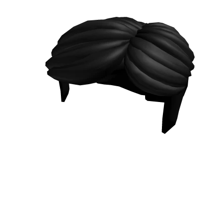 Side Combed Black Hair V2
