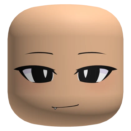 Cute Smirk Face - Light