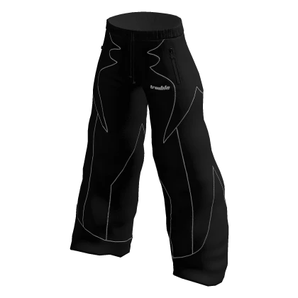 Trackpants Trouble Black
