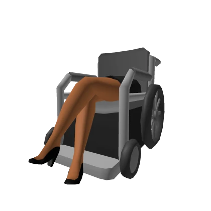 Doll wheelchair