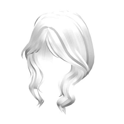 Wavy Anime Lush Layered Hair White