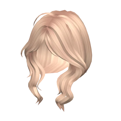 Wavy Anime Lush Layered Hair Blonde