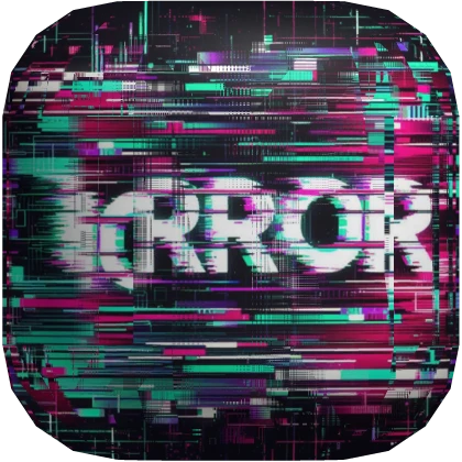 (ANIMATED) Glitch Error Head