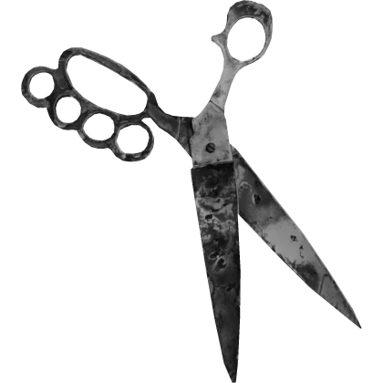 Brass Knuckle Scissors