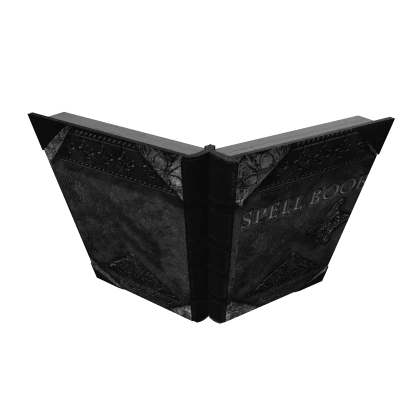 Spooky Spellbook - Black