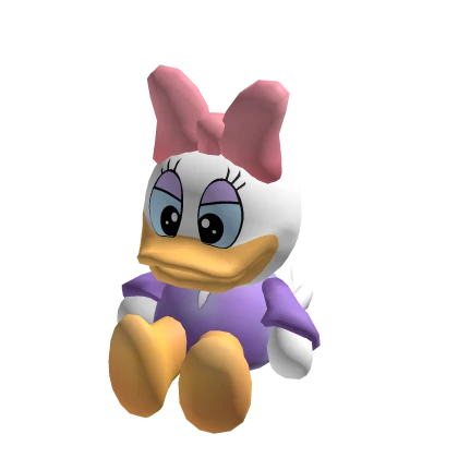 Cute Daisy Duck Plushie Holdable