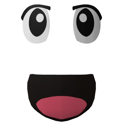 Cute Smile Face Sticker (R6 Cheeks Head)