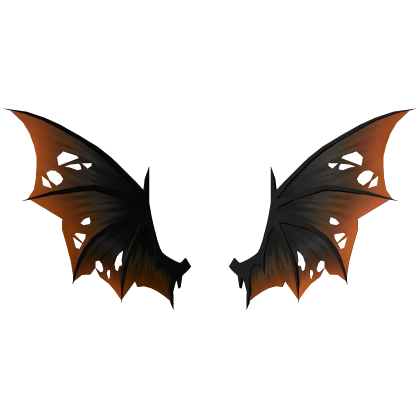 Ripped Demon Wings Halloween