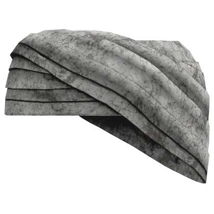 Anime Face Bandage White Realistic 