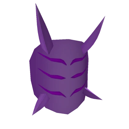 Purple Demon Mask