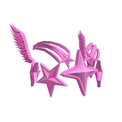 Pink Phoenix Star Crown