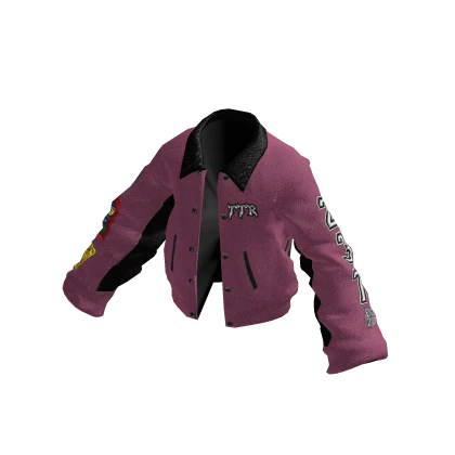 TTR Pink Varsity Jacket
