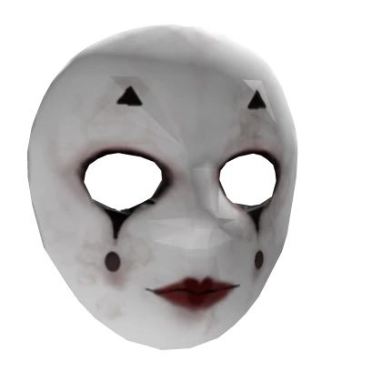 Old mime mask