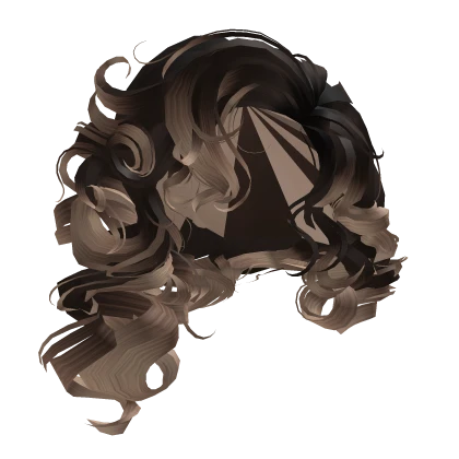 Hollywood glam curly hair - Ombre