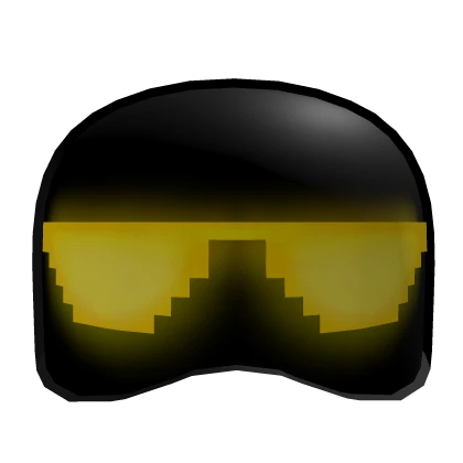 Yellow Pixel Glasses (Murder Drones)