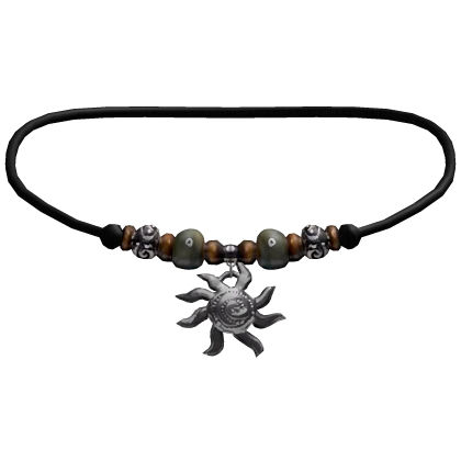 Boho Beads Sun Necklace 3.0